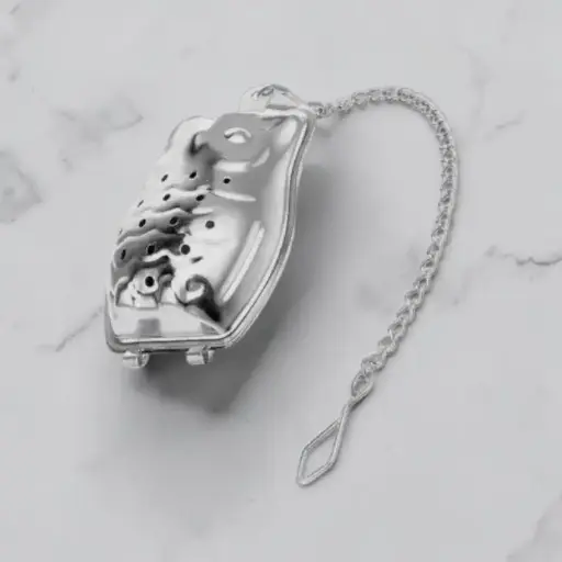 [3790001043973] Infusor Metalico Buho con Cadena