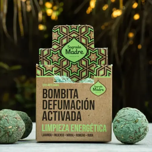 Bombita de Defumación Sagrada Madre x Unidad Limpieza Energetica