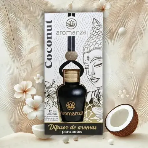 Difusor para Auto Aromanza Coconut 12ml