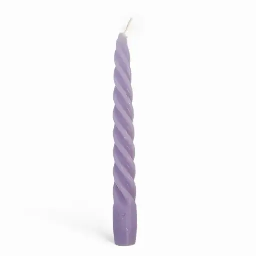 [7799175000948] Velas Torneadas x3u Violeta
