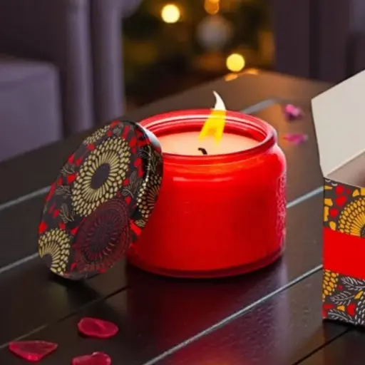 Vela Luxe Aromanza Strawberry Fields 5x7cm