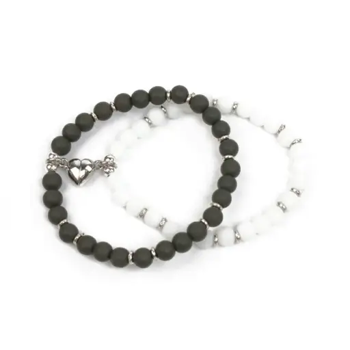 Set Pulseras Elasticas Love Souls