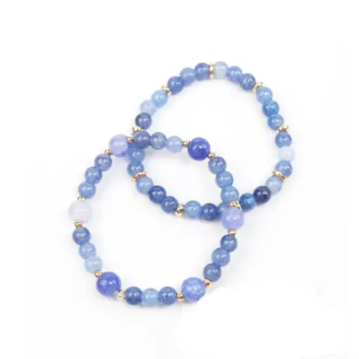 [107309] Set Pulseras Elasticas Energy Colors Blue