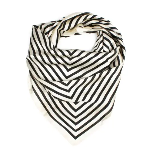 Pañuelo XXL Butter Stripes 90x90cm