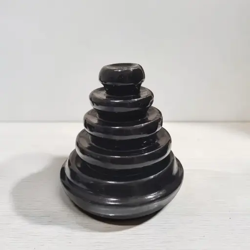 Cascada de Humo Negra Circular