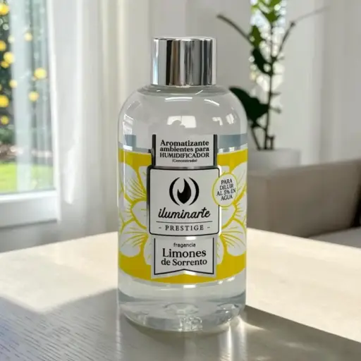 Aromatizante de Ambientes para Humidificador Limones de Sorrento, Iluminarte 200ml