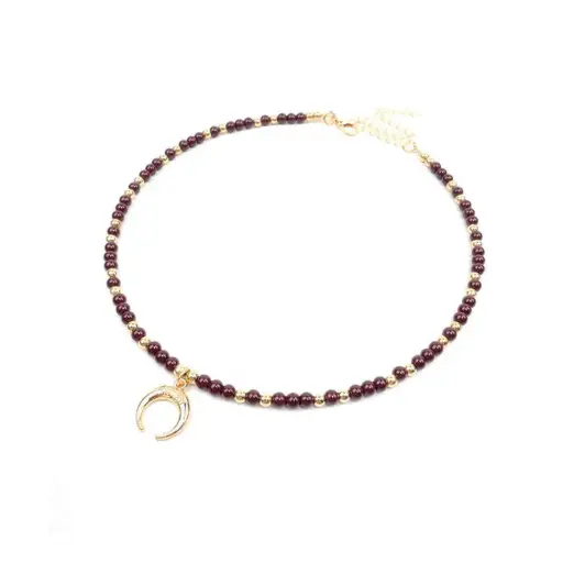 [109667] Collar Enhebrado Bordo