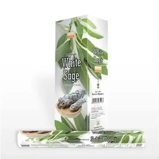 Sahumerio Long Darshan White Sage x10u