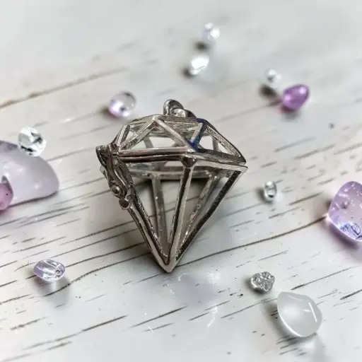 Dije Relicario Diamante