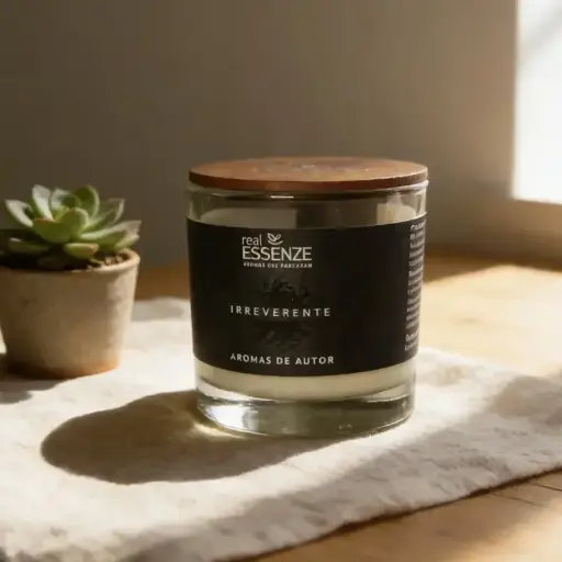 Vela Soja Real Essenze Aromas de Autor, Irreverente