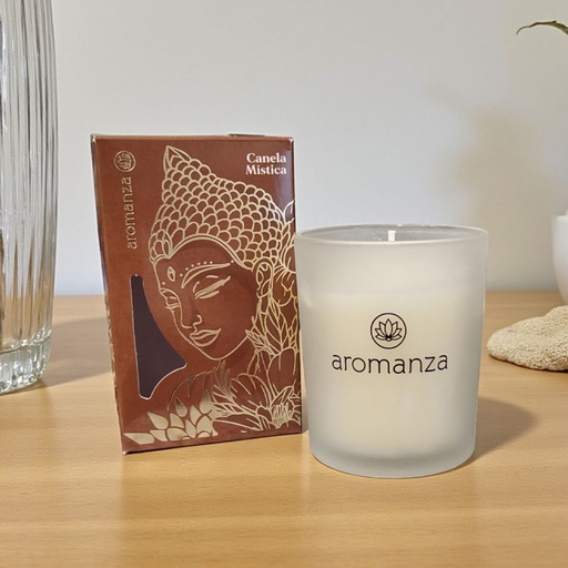 Vela Aromatica Premium Canela Mistica, Aromanza