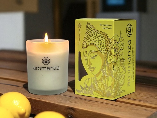 [Limon] Vela Aromatica Premium Lemon, Aromanza